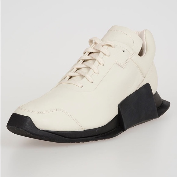 RICK OWENS X ADIDAS LEVEL LOW II RUNNER - UK4 - Picture 3 of 4